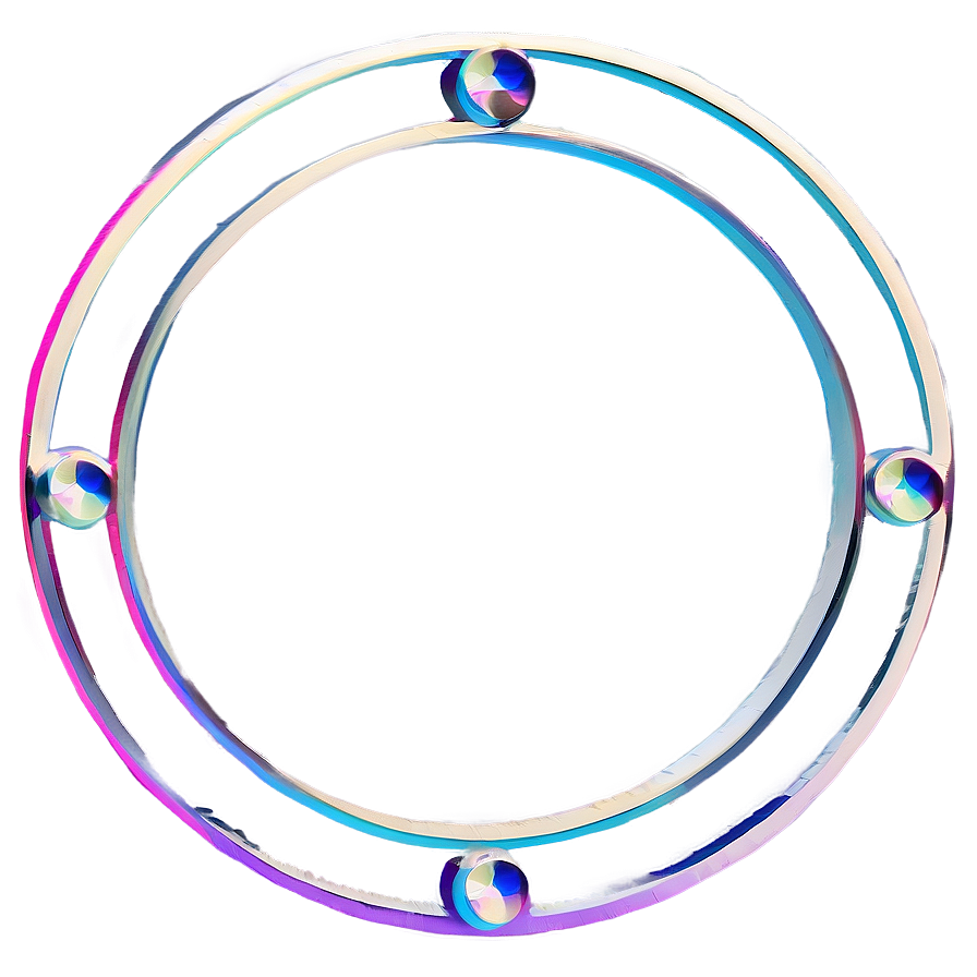 Circle Outline Style Png Obl20 PNG Image