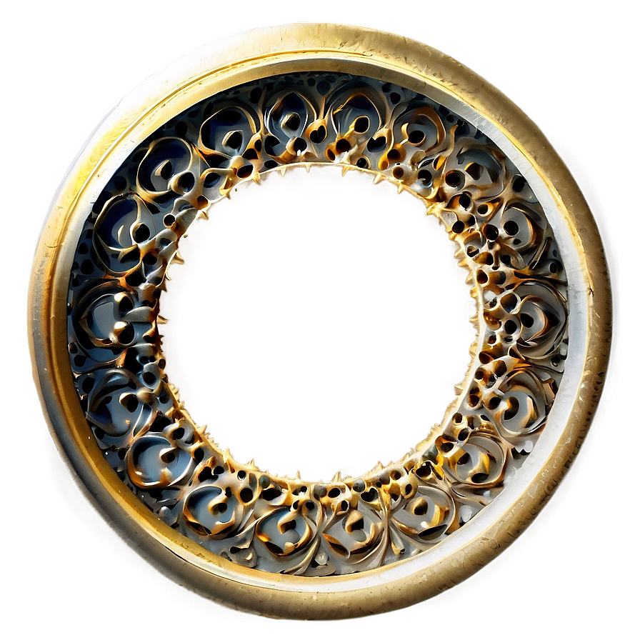 Circle Outline Texture Png Npd PNG Image