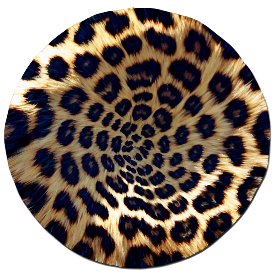 Circle With Animal Print Png 61 PNG Image