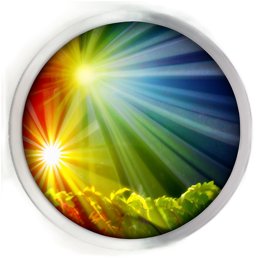 Circle With Sun Rays Png 04302024 PNG Image