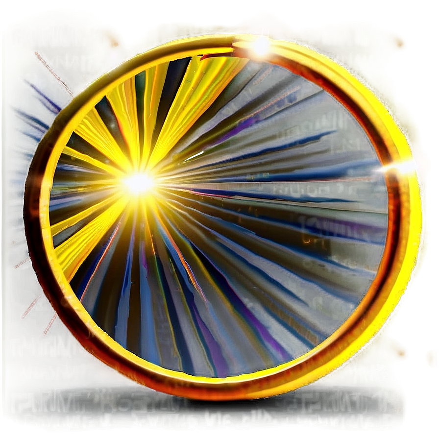 Circle With Sun Rays Png 20 PNG Image