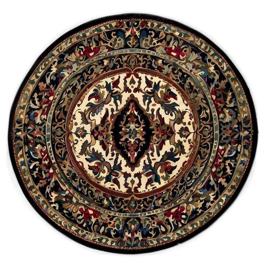 Circular Area Carpet Png 05242024 PNG Image