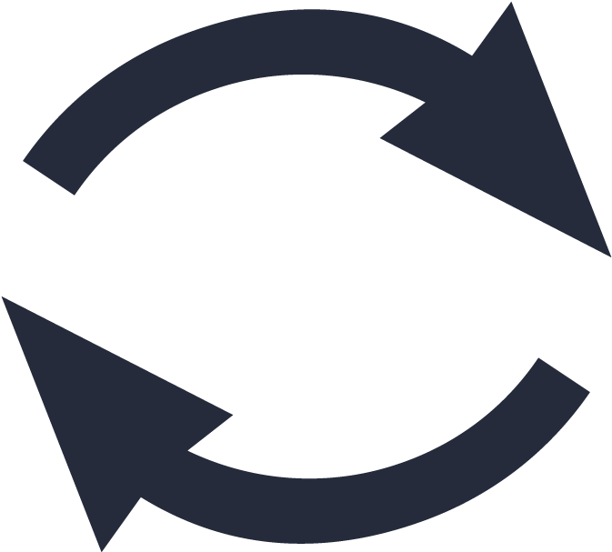 Circular Arrows Icon PNG Image