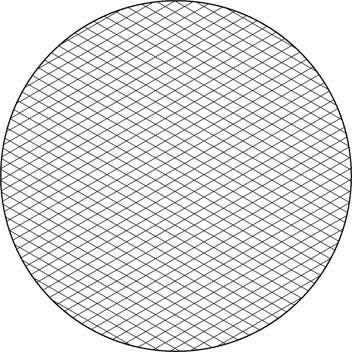 Circular Grid Pattern Background PNG Image