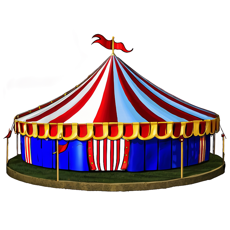 Circus Tent In Forest Png Mcd PNG Image