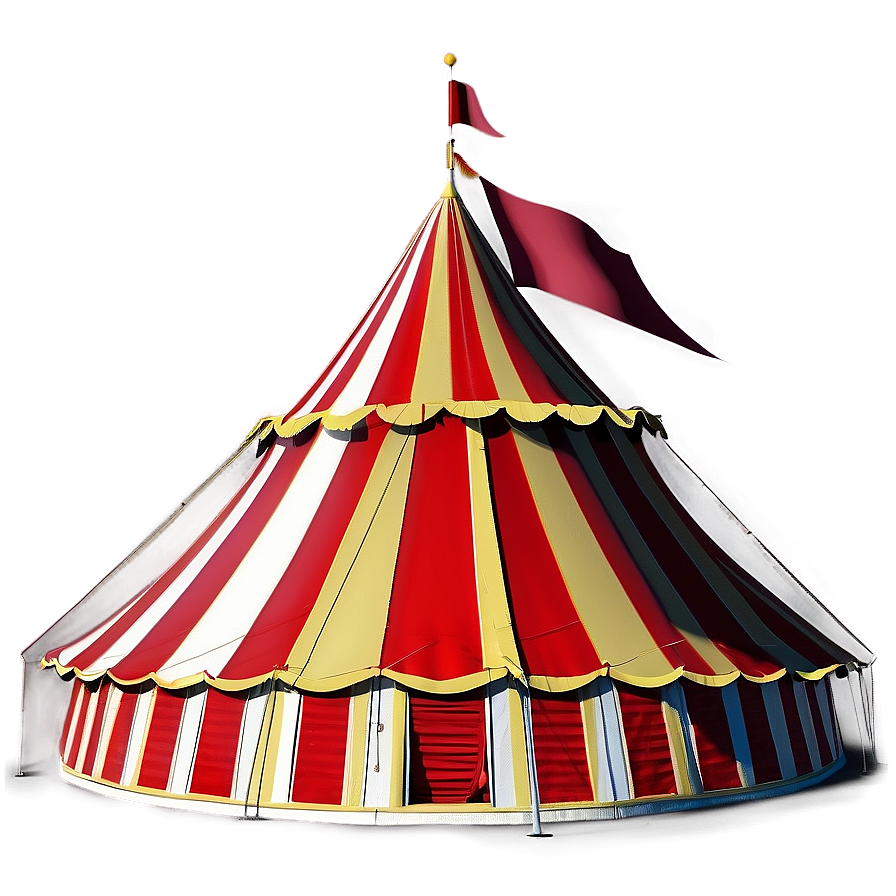 Circus Tent In Sunset Png Sqs PNG Image