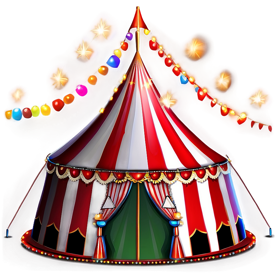 Circus Tent With Lights Png 06132024 PNG Image