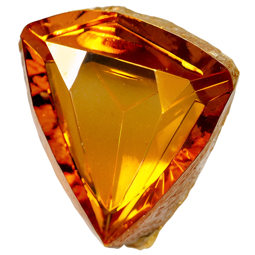 Citrine Arrowhead Png 06282024 PNG Image