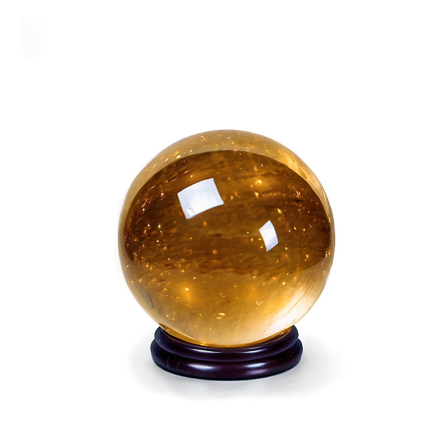 Citrine Crystal Ball Png Gek PNG Image