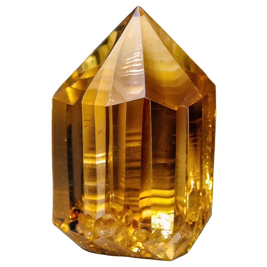 Citrine Quartz Crystal Png Swq PNG Image