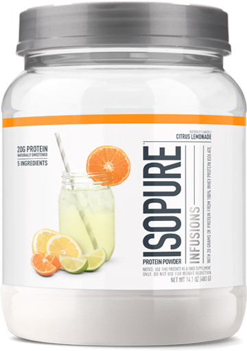 Citrus Lemonade Protein Powder PNG Image