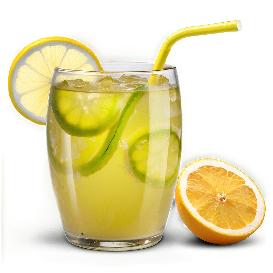 Citrus Lemonade Soft Drink Png 96 PNG Image