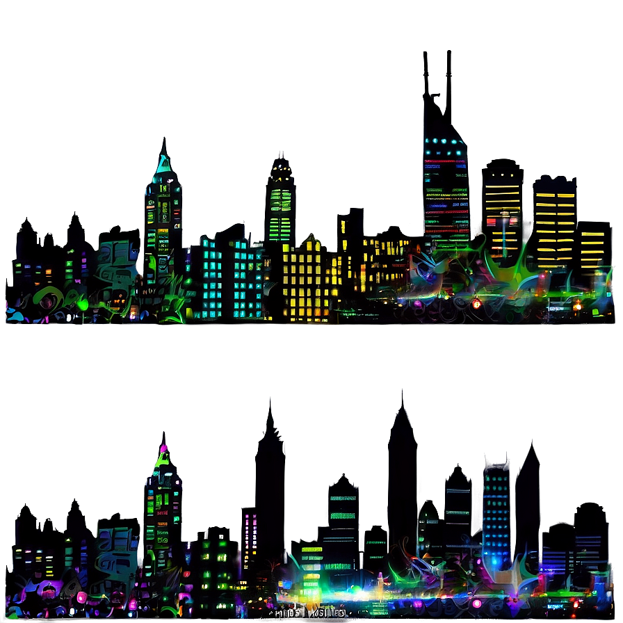 City Skyline Oh The Places You'll Go Png Lmb PNG Image