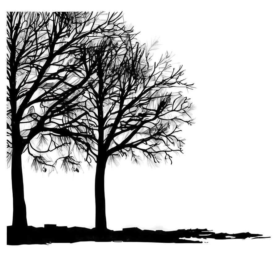 Cityscape Tree Silhouette Png 46 PNG Image