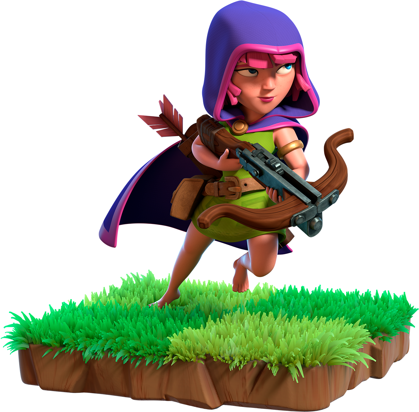 Clashof Clans Archer Character PNG Image