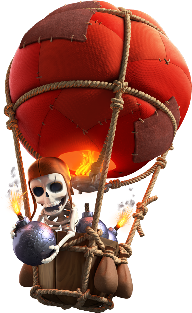 Clashof Clans Balloon Unit PNG Image