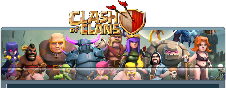 Clashof Clans Character Lineup PNG Image