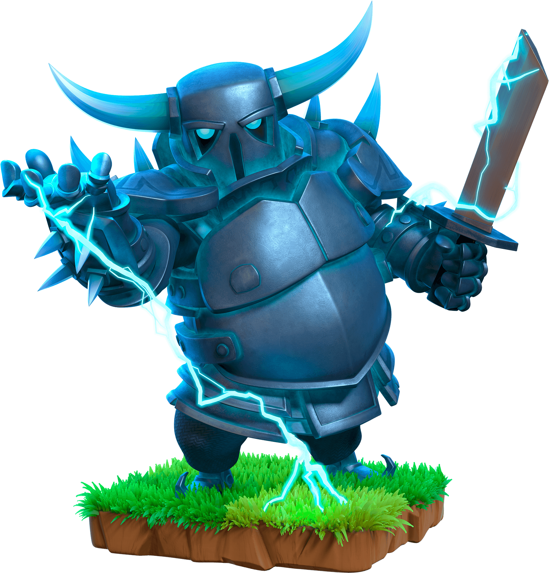 Clashof Clans Electro Dragon Character PNG Image