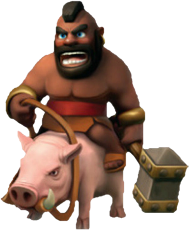 Clashof Clans Hog Rider PNG Image