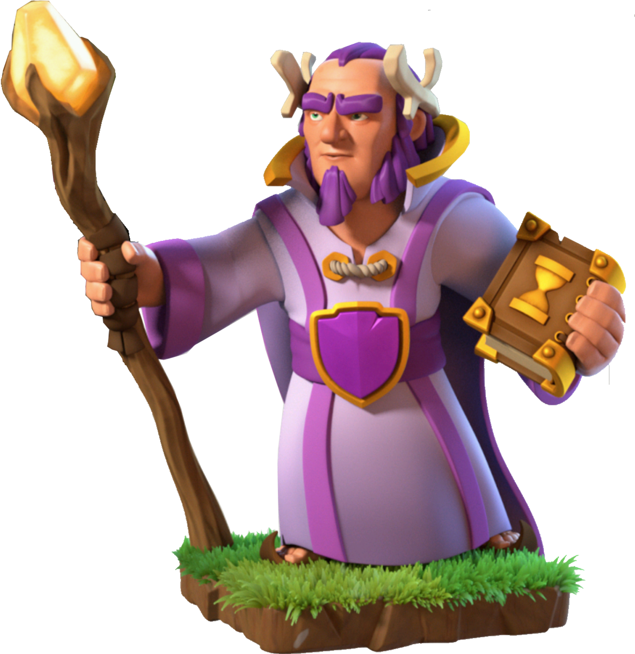 Clashof Clans Mage Character PNG Image