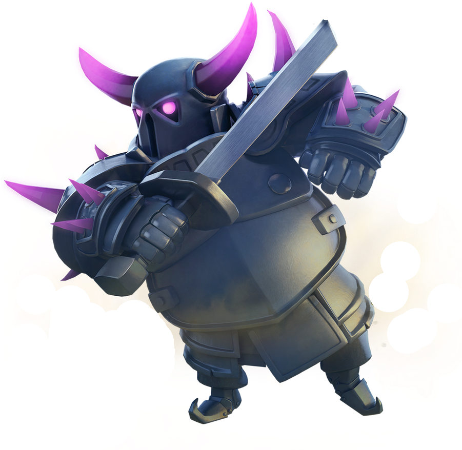 Clashof Clans P. E. K. K. A Character PNG Image