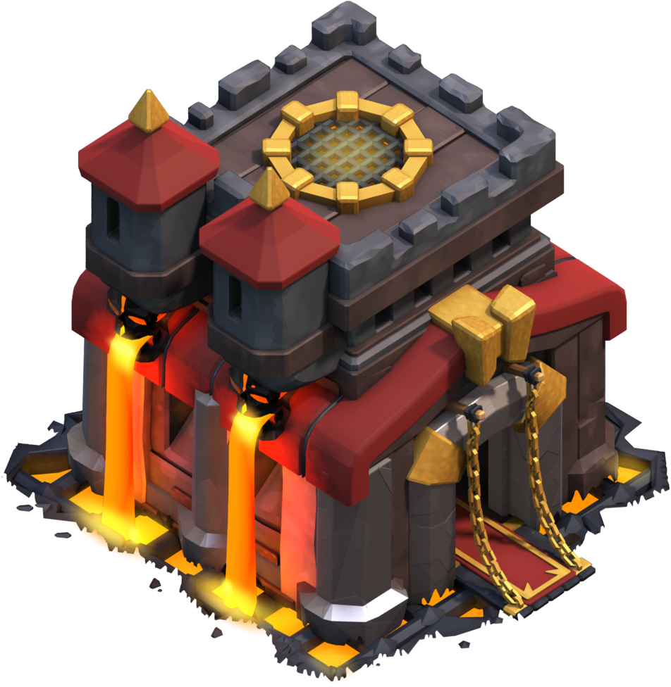 Clashof Clans Town Hall12 PNG Image