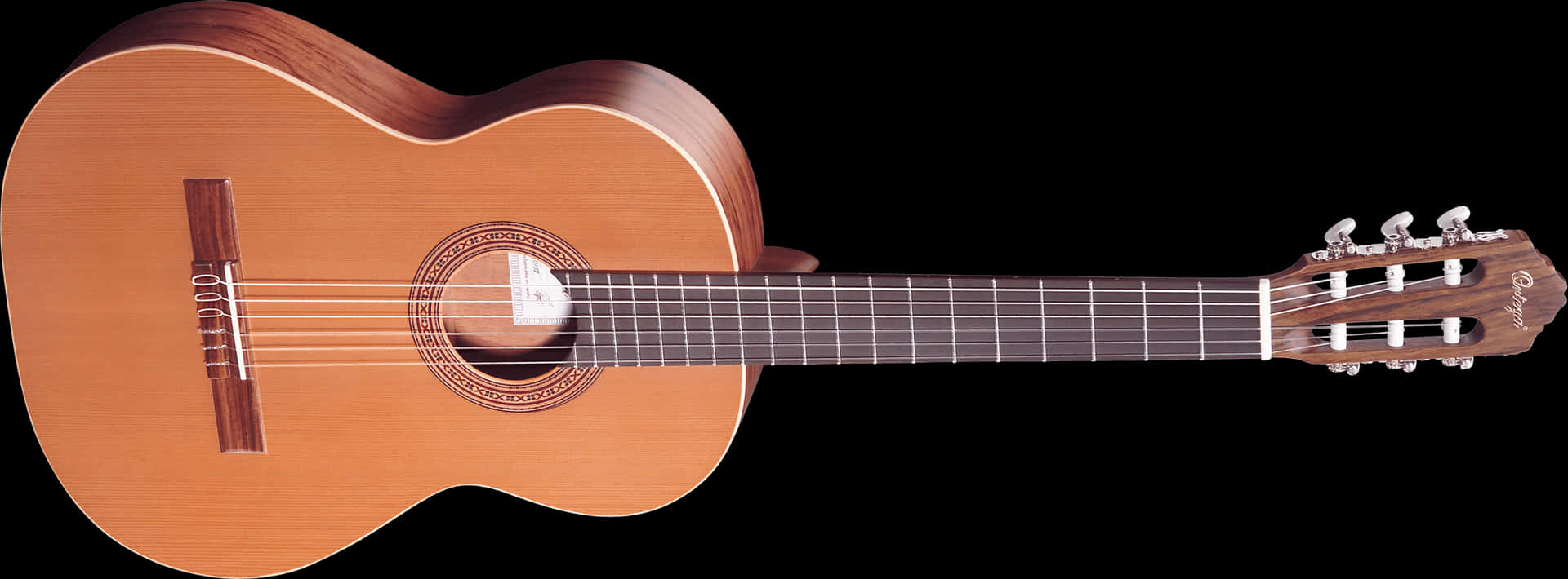 Classic Acoustic Guitar PNG Image