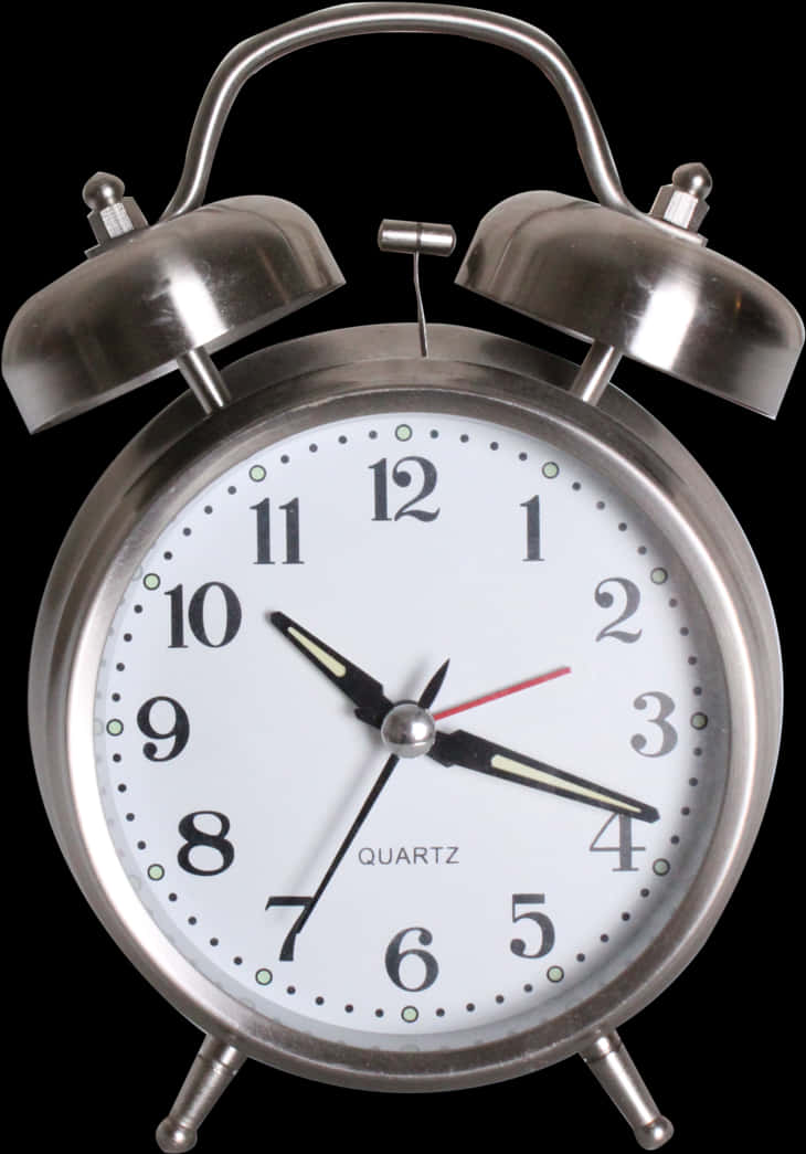 Classic Alarm Clock PNG Image