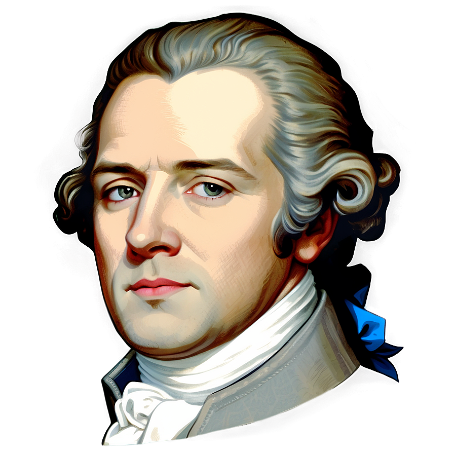 Classic Alexander Hamilton Painting Png 52 PNG Image