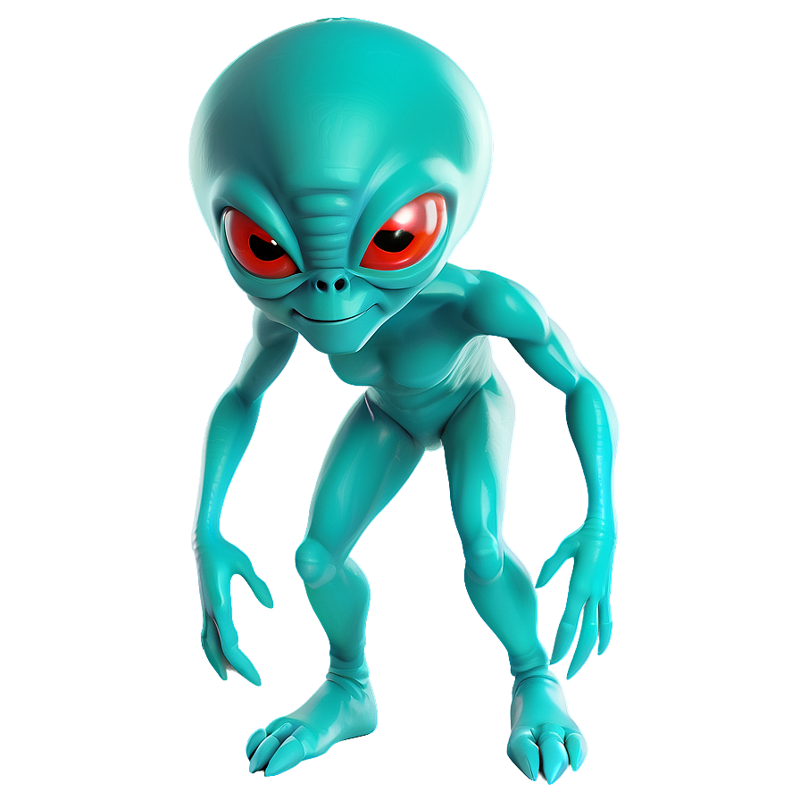 Classic Alien Cartoon Png Gap PNG Image