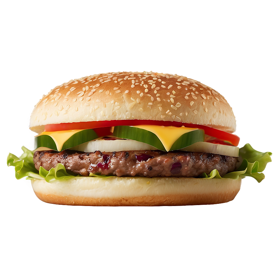 Classic American Hamburger Recipe Png Vhd44 PNG Image