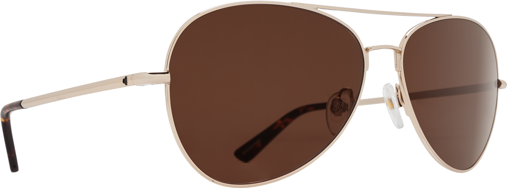 Classic Aviator Sunglasses Brown Lens PNG Image