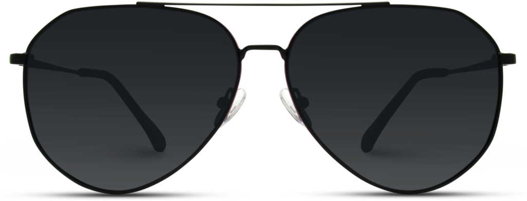 Classic Aviator Sunglasses PNG Image