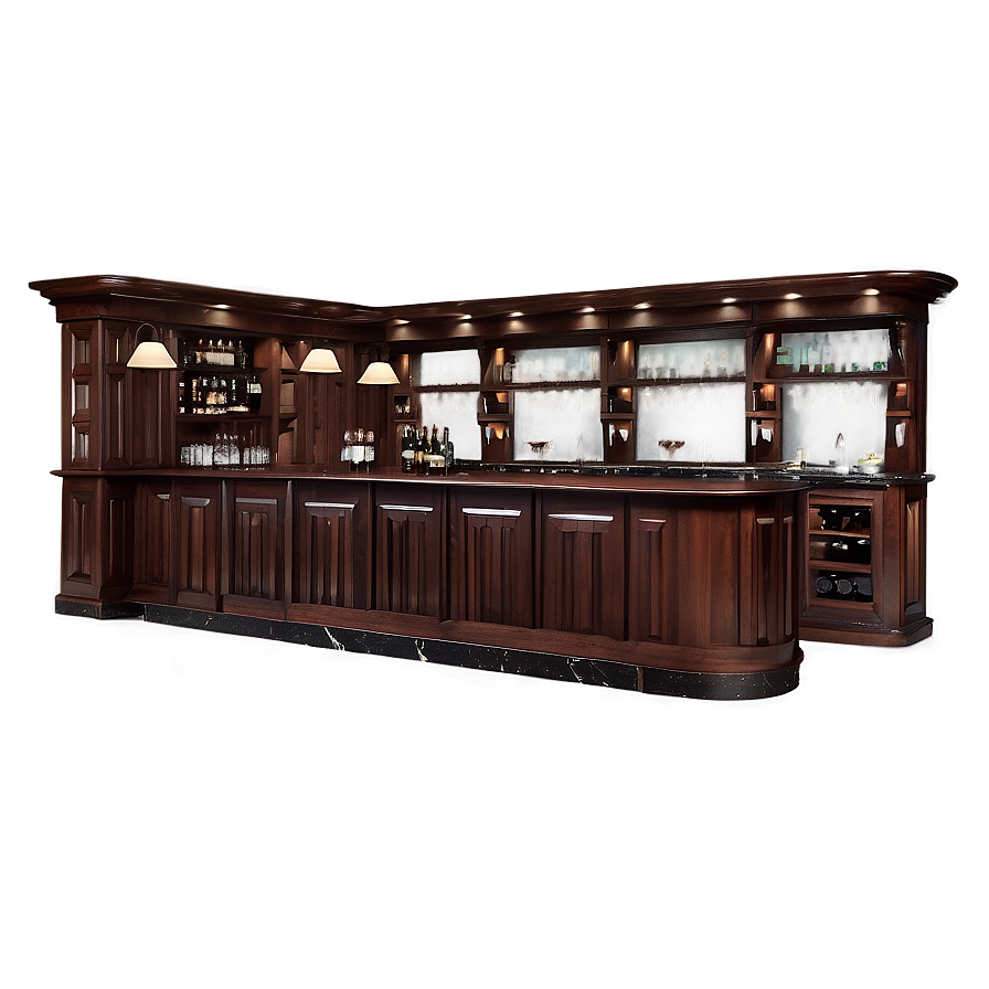 Classic Bar Interior Design Png Bic PNG Image