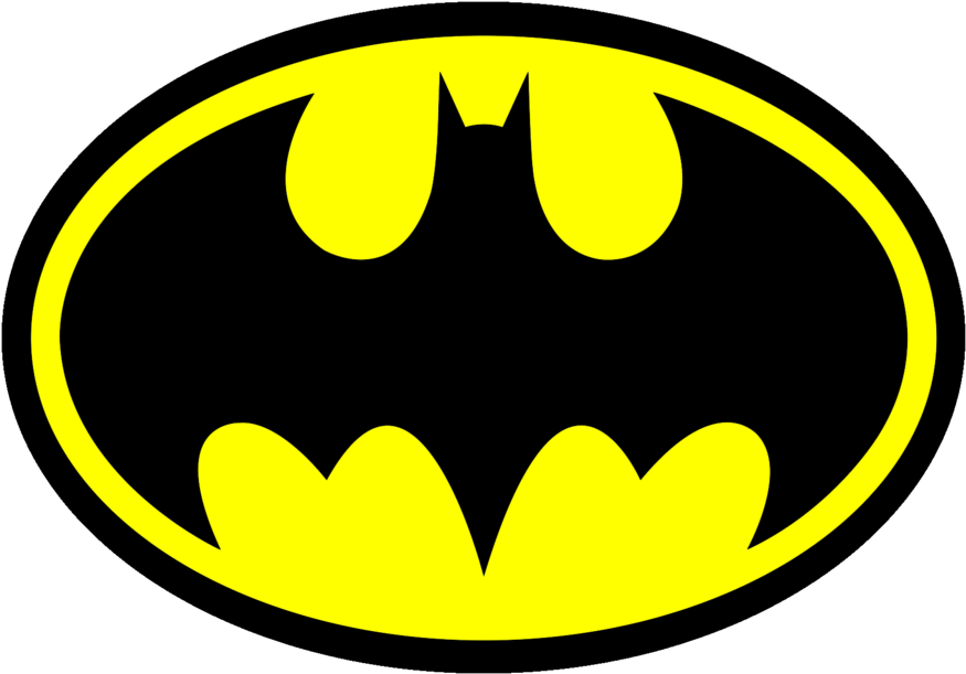 Classic Batman Logo PNG Image