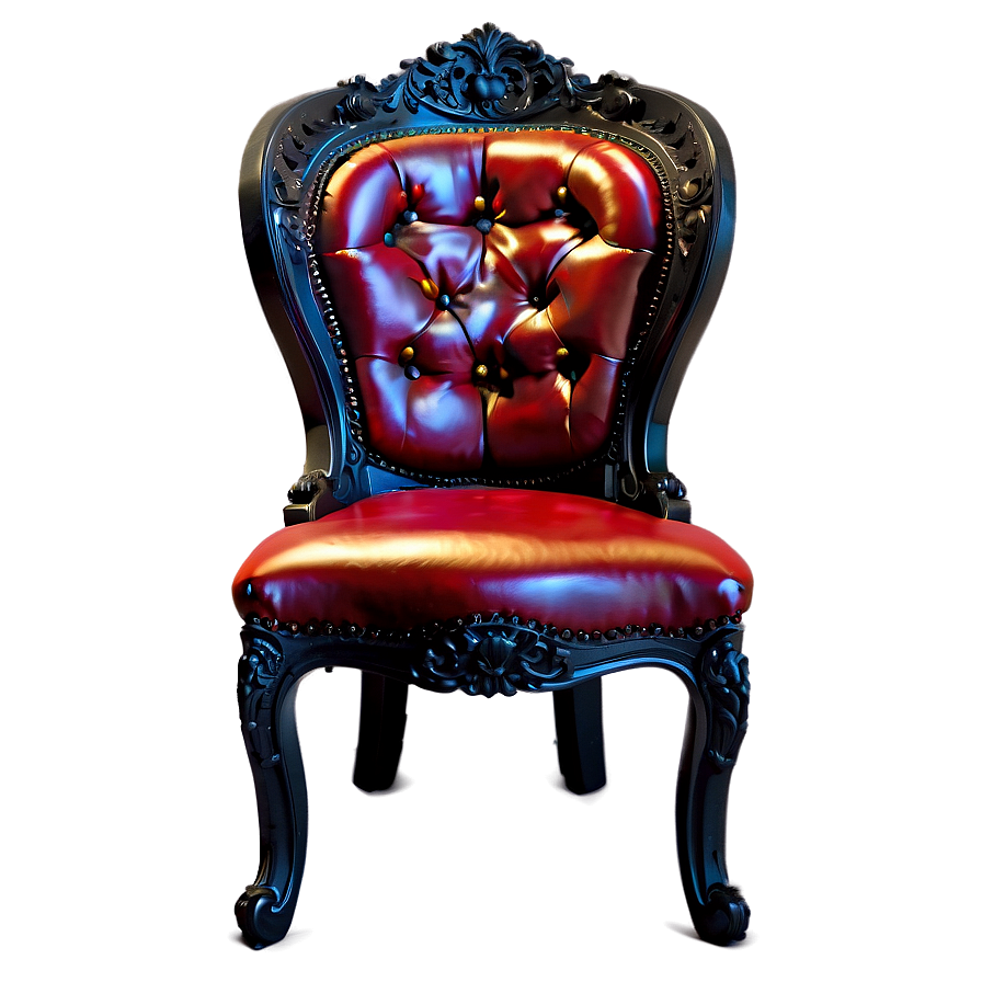 Classic Black Chair Png 06282024 PNG Image