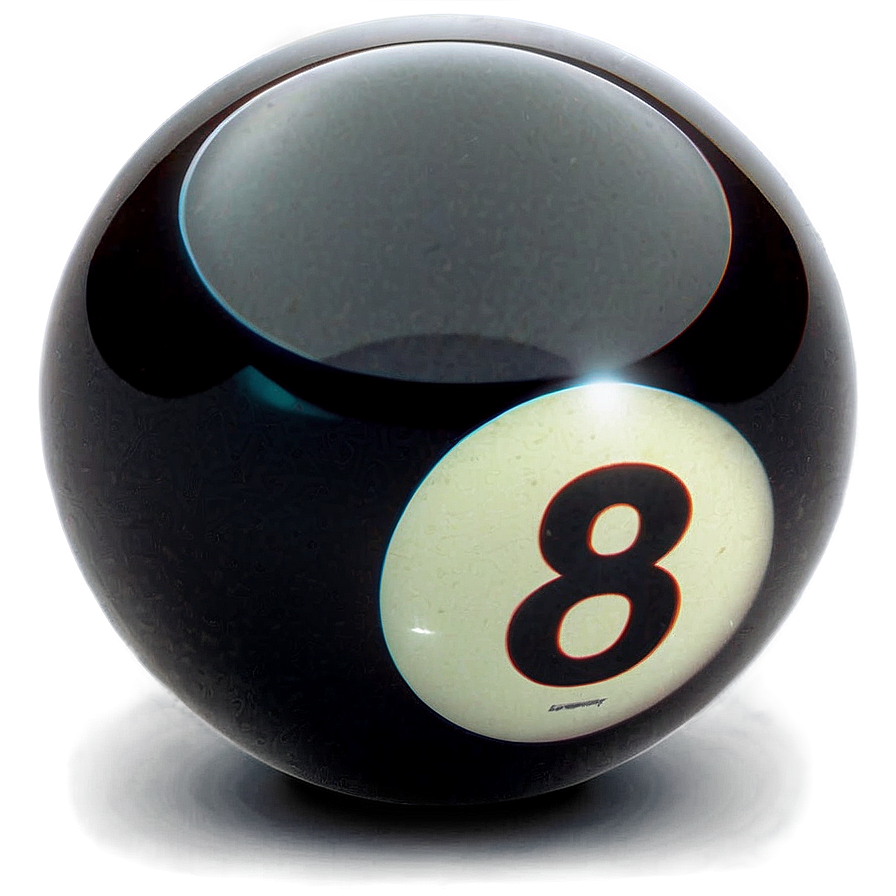 Classic Black Eight Ball Png Tbl5 PNG Image