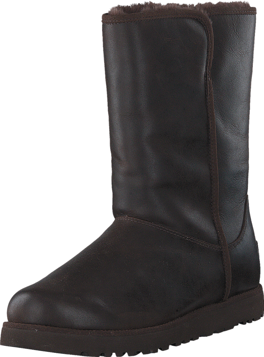 Classic Black Leather Boot PNG Image