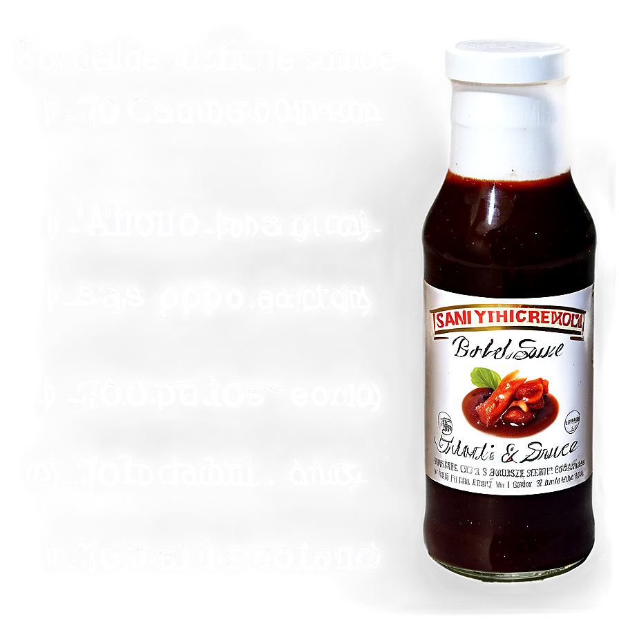 Classic Bordelaise Sauce Png 06122024 PNG Image