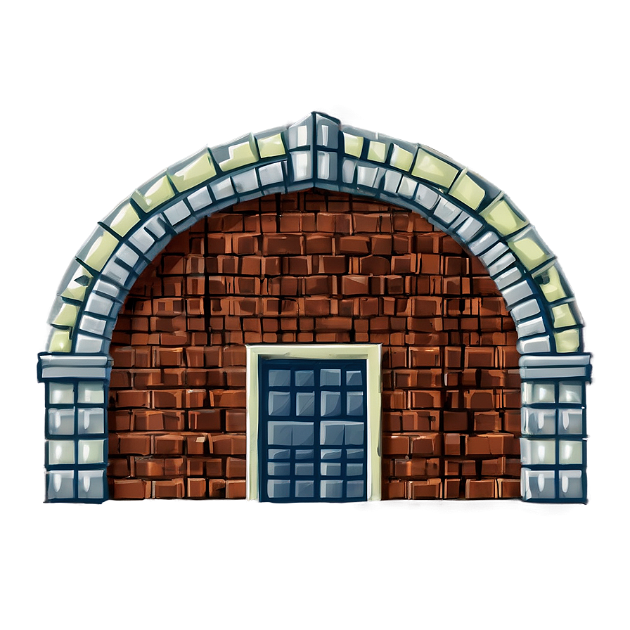 Classic Brick Structure Png Cvv PNG Image