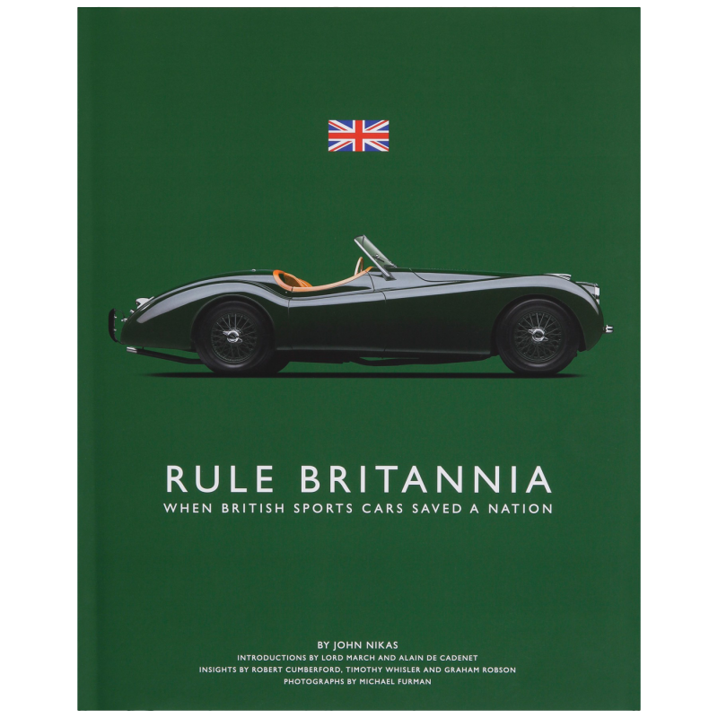 Classic British Sports Car Cover PNG Image