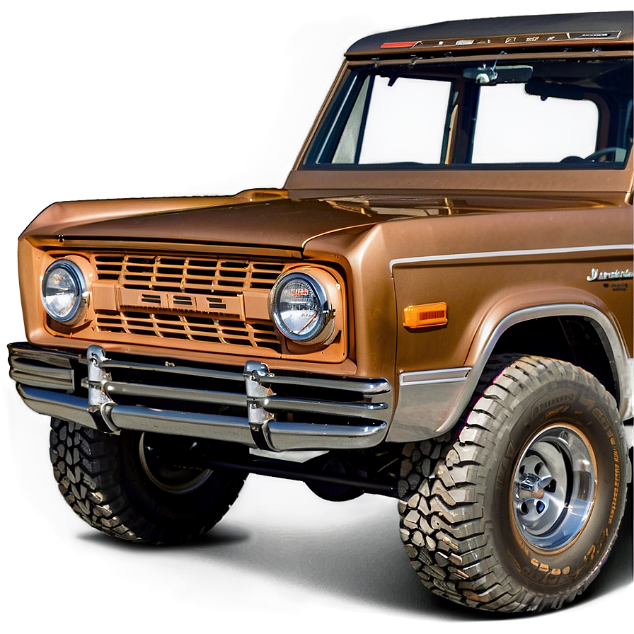 Classic Bronco Png Mle PNG Image