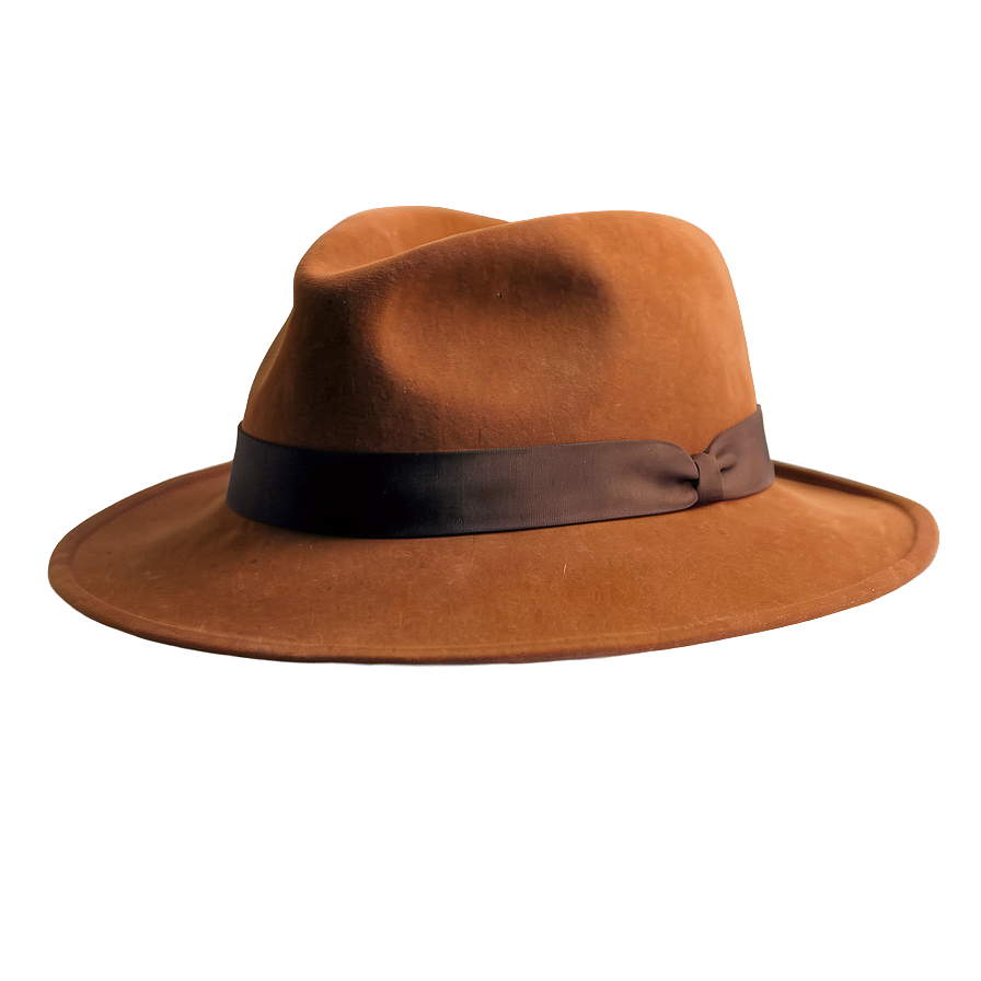 Classic Brown Fedora Hat Png 12 PNG Image