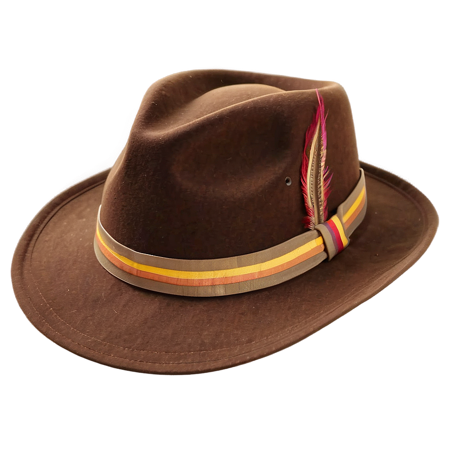 Classic Brown Fedora Hat Png 73 PNG Image