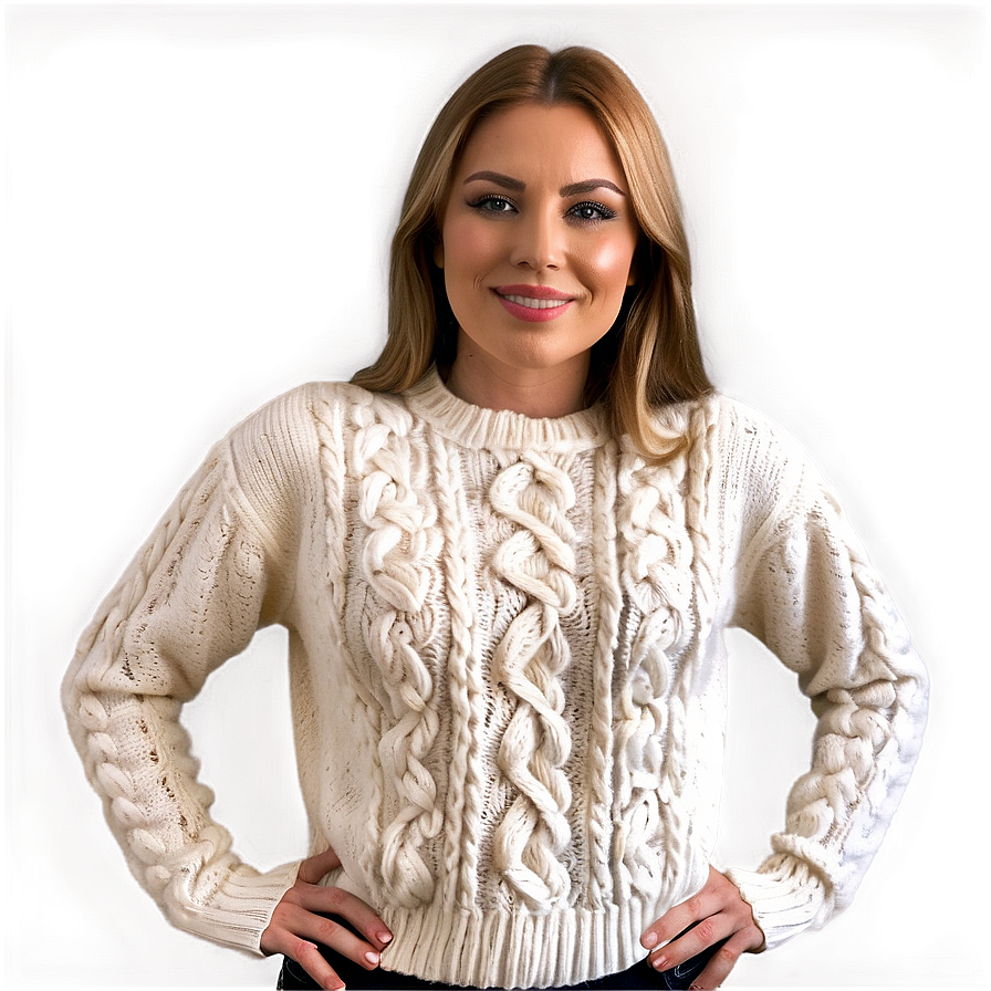 Classic Cable Knit Sweaters Png Nof54 PNG Image