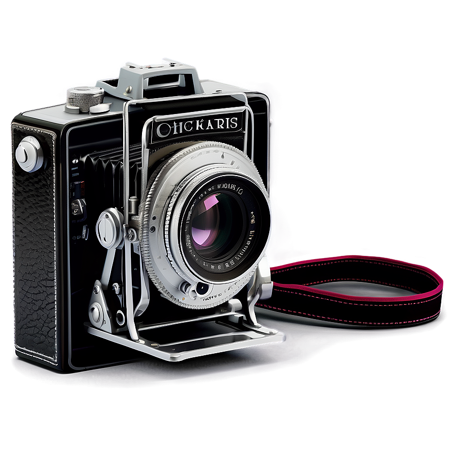 Classic Camera Illustration Png Dqv26 PNG Image