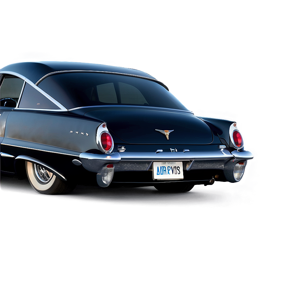 Classic Car Backside Png Imj PNG Image