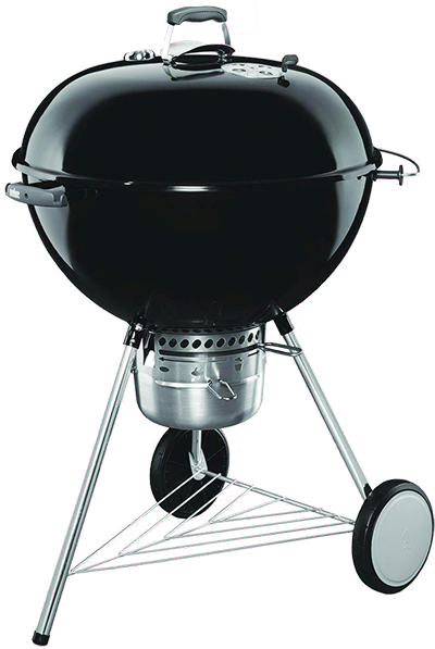 Classic Charcoal Kettle Grill PNG Image