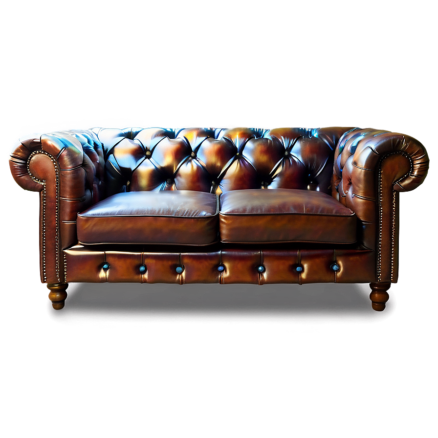 Classic Chesterfield Couch Png 05252024 PNG Image