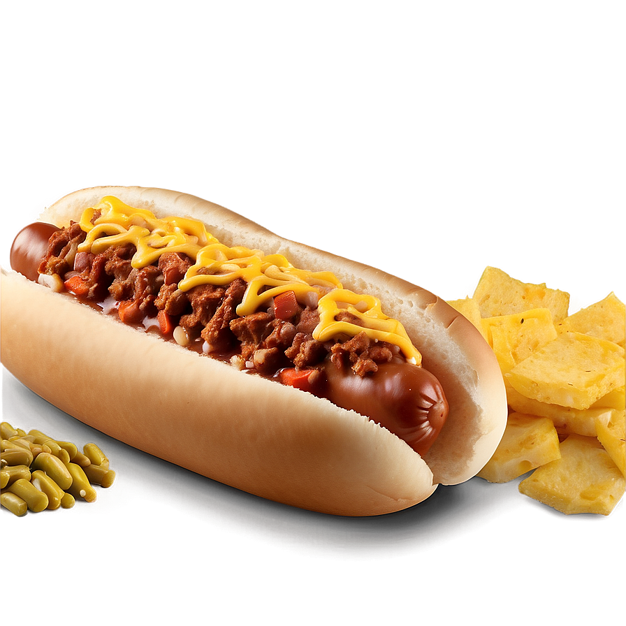 Classic Chili Dog Feast Png Hhh PNG Image